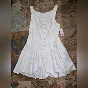 Wild Fable White Dress with Zipper